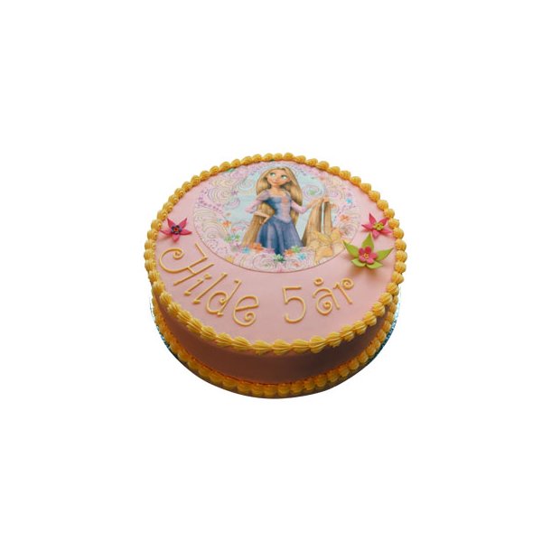 Festkage med Rapunzel